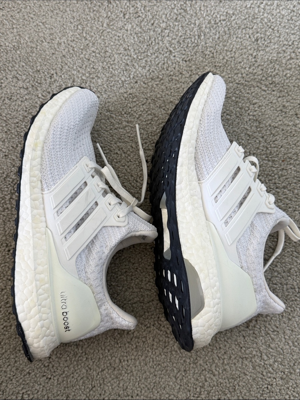 adidas White Ultraboost Sneakers - Women’s size 6 - Picture 7 of 8